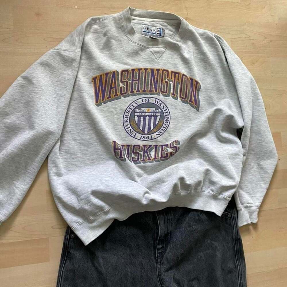 Vintage Gear For Sports University of Washington Huskies Crewneck Sweatshirt